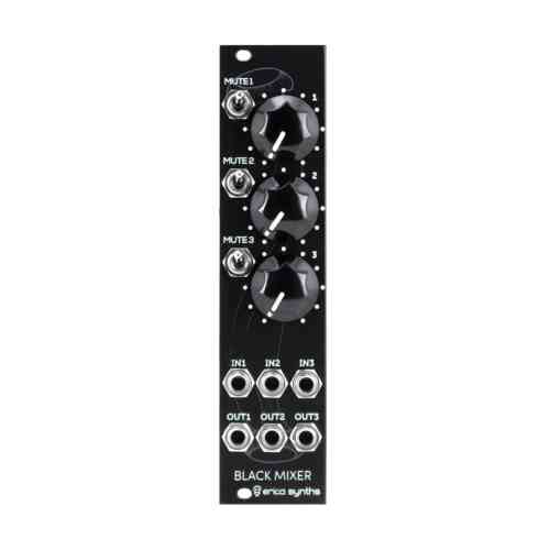 Erica Synths Black Mute Mixer Eurorack Module