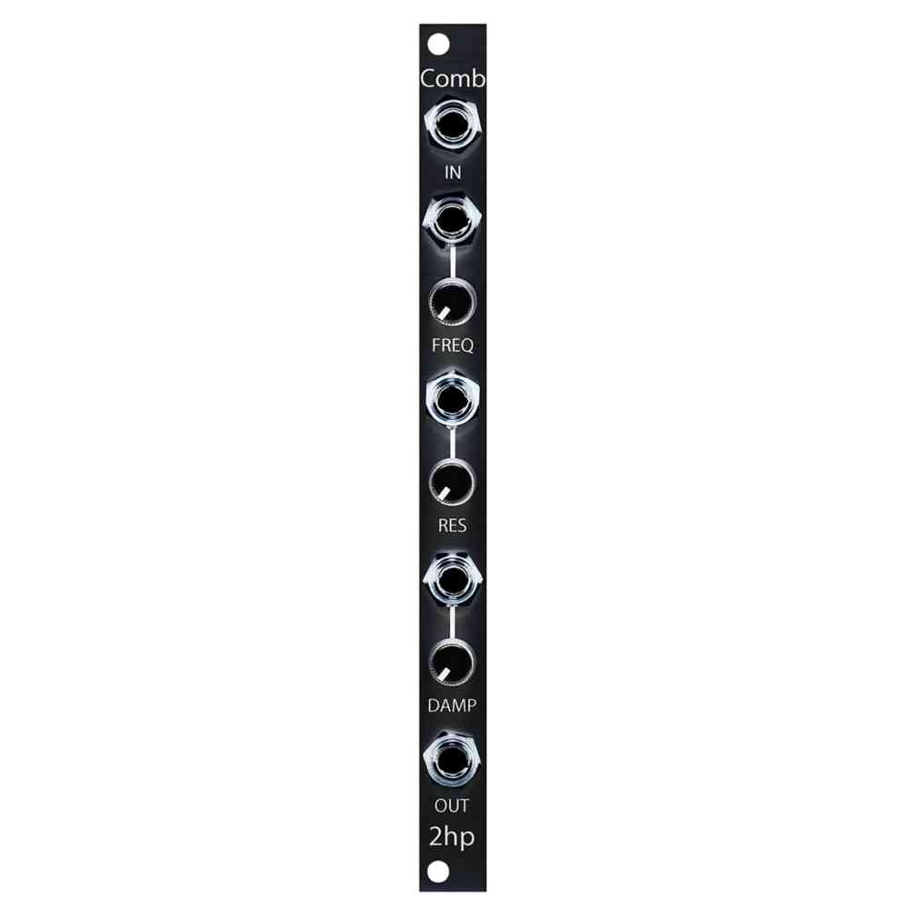 2hp Comb Eurorack Filter Module (Black)