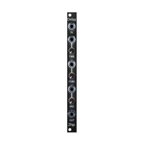 2hp Delay Eurorack Effects Module (Black)