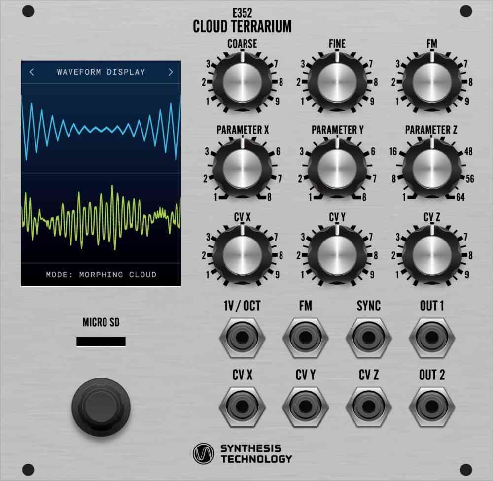 Synthesis Technology E352 Cloud Terrarium Eurorack Oscillator Module