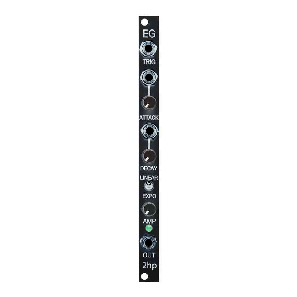 2hp EG Eurorack Envelope Generator Module (Black)