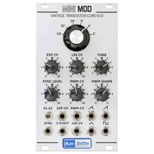 AJH Synth MiniMod VCO Eurorack Module (Silver)
