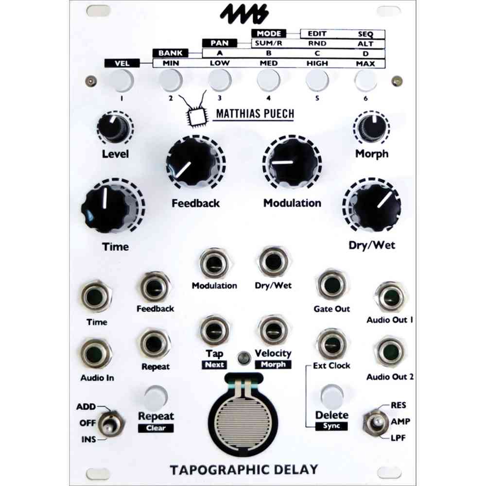 4ms Tapographic Delay Eurorack Module