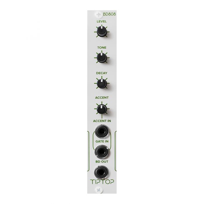 Tiptop Audio BD808 Analogue Bass Drum Eurorack Module (White)