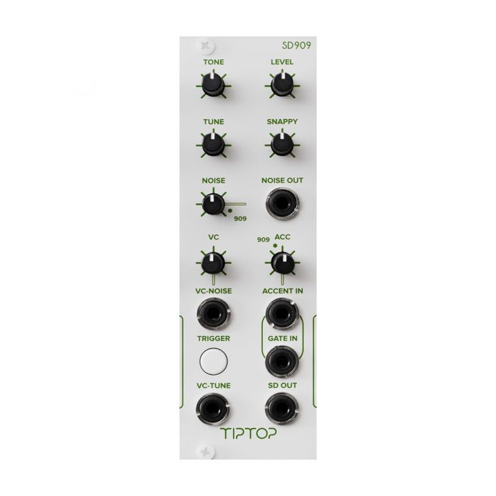 Tiptop Audio SD909 Snare Eurorack Drum Module (White)