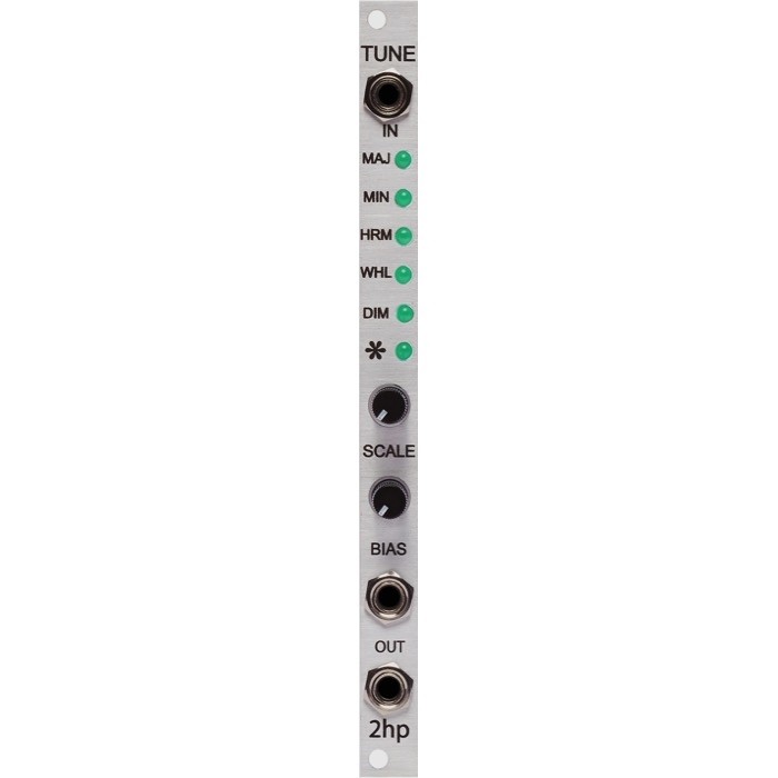 2hp Tune Eurorack Quantizer Module (Silver)