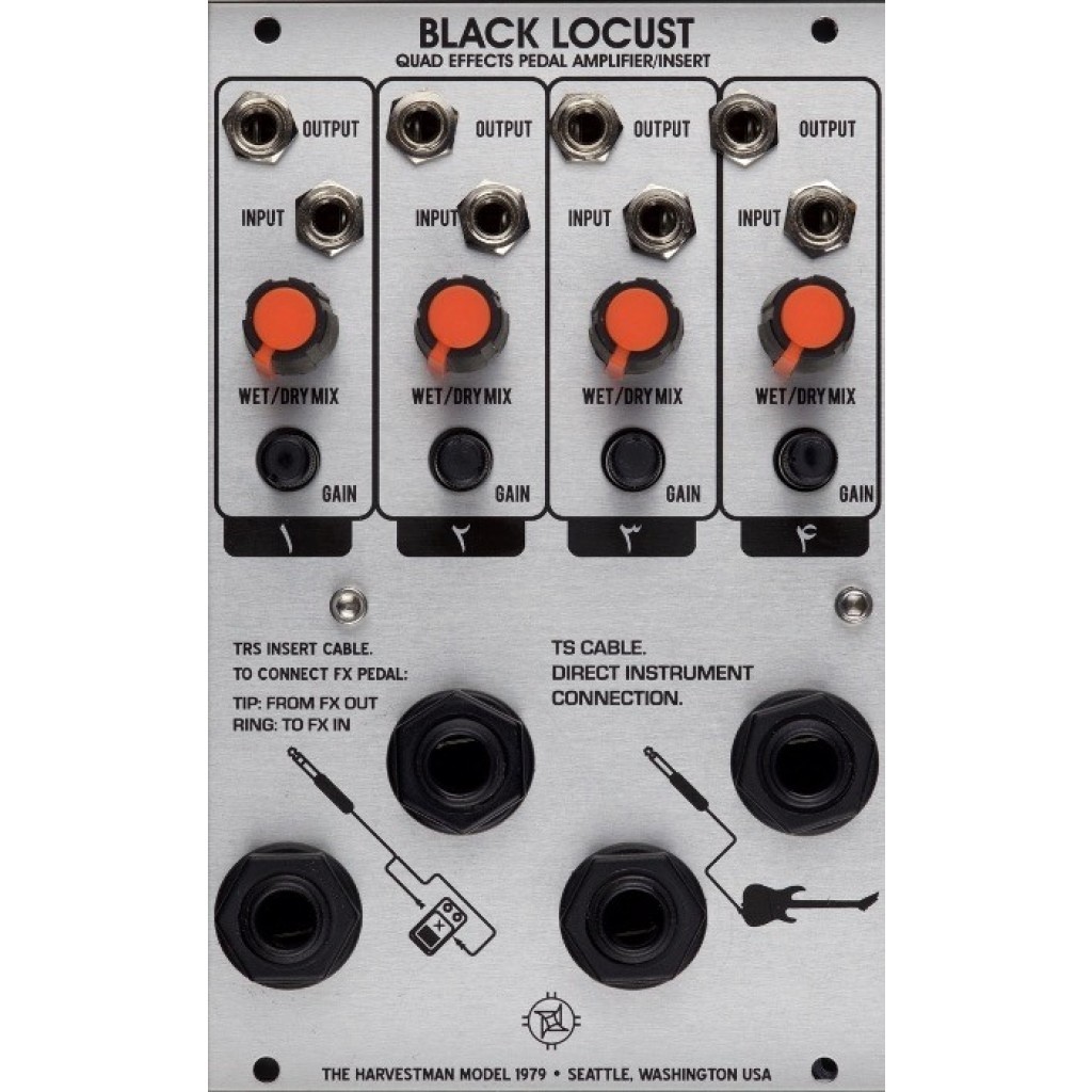 Industrial Music Electronics Black Locust Eurorack Guitar FX