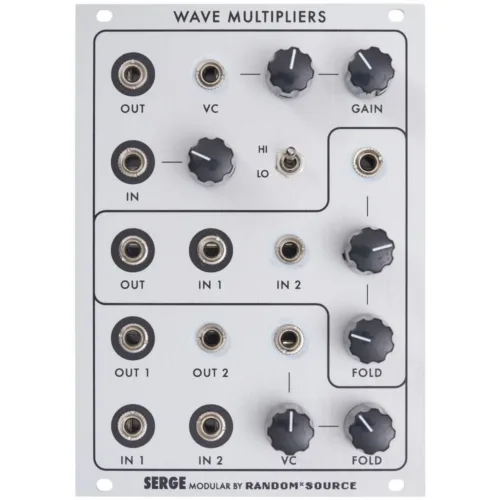 Serge/Random Source Wave Mutiplier Eurorack Module (VCM)