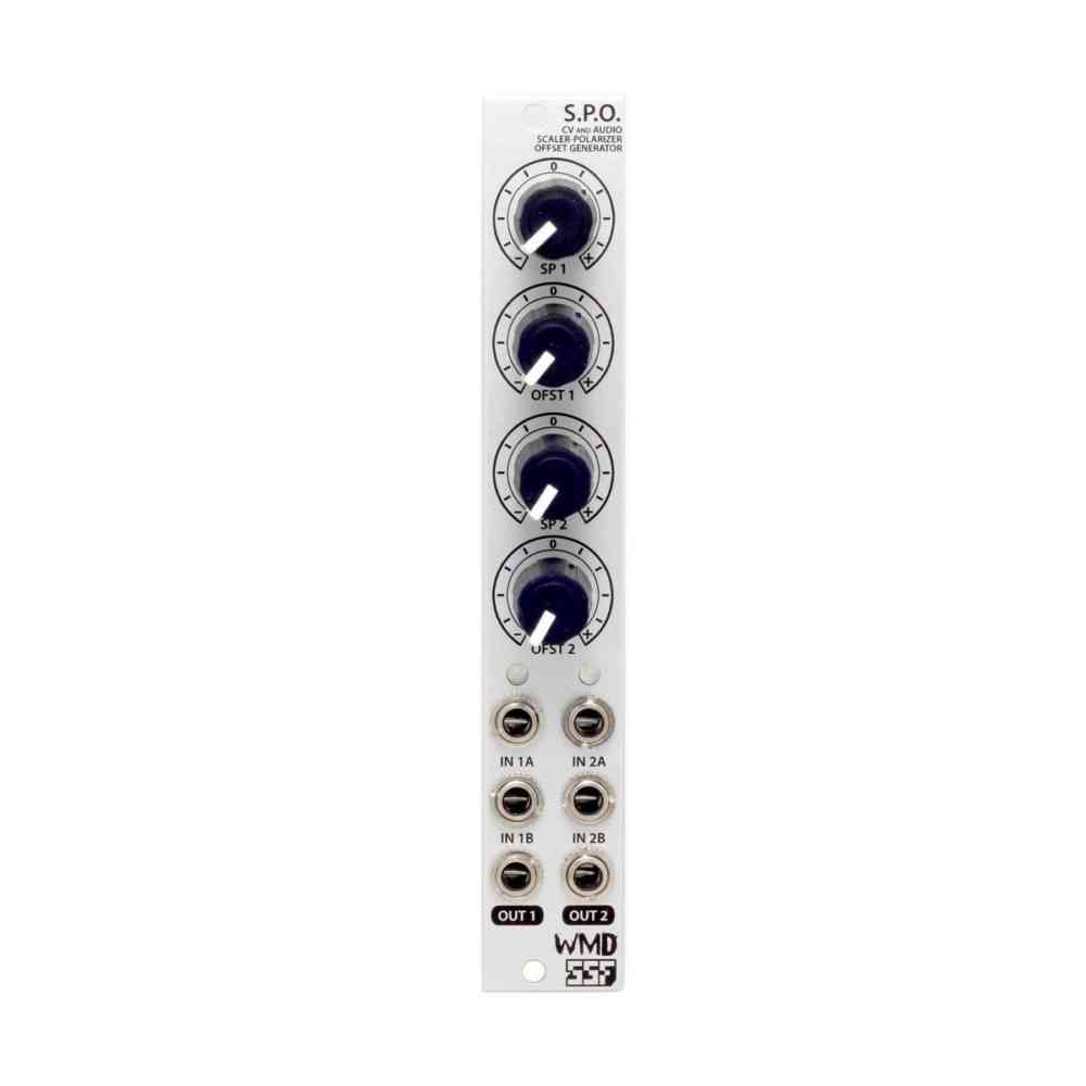 WMD/SSF SPO (Scale Polarize Offset) Eurorack Utility Module