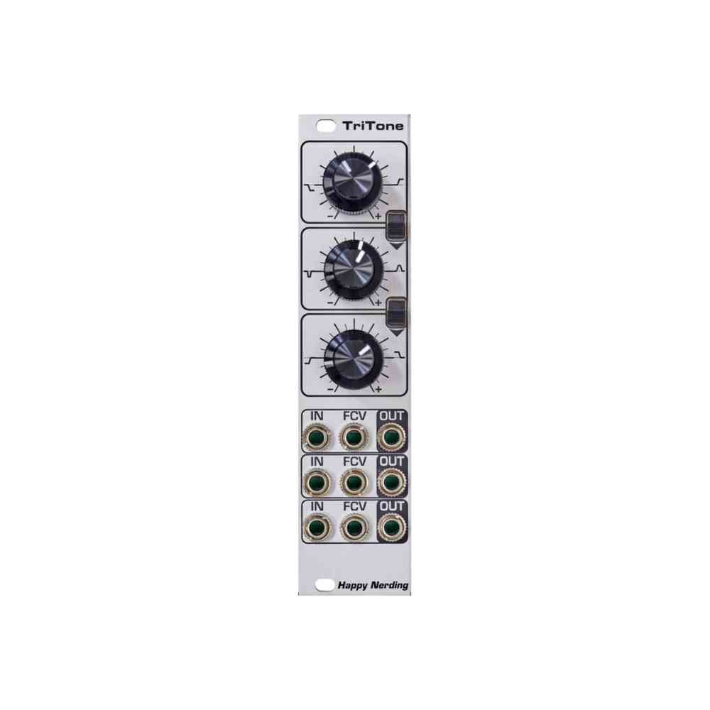 Happy Nerding TriTone Eurorack Filter Module (Silver)