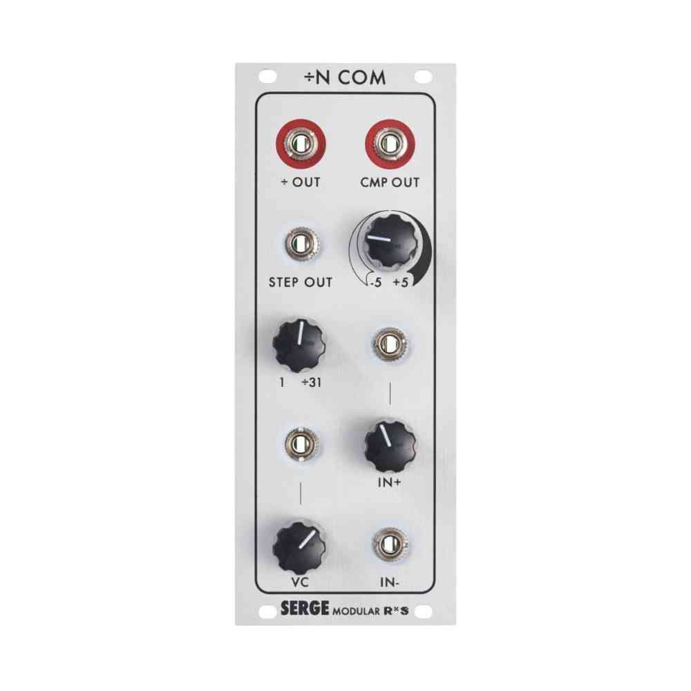 Serge/Random Source Divide By N Comparator Eurorack Module (NCOM)