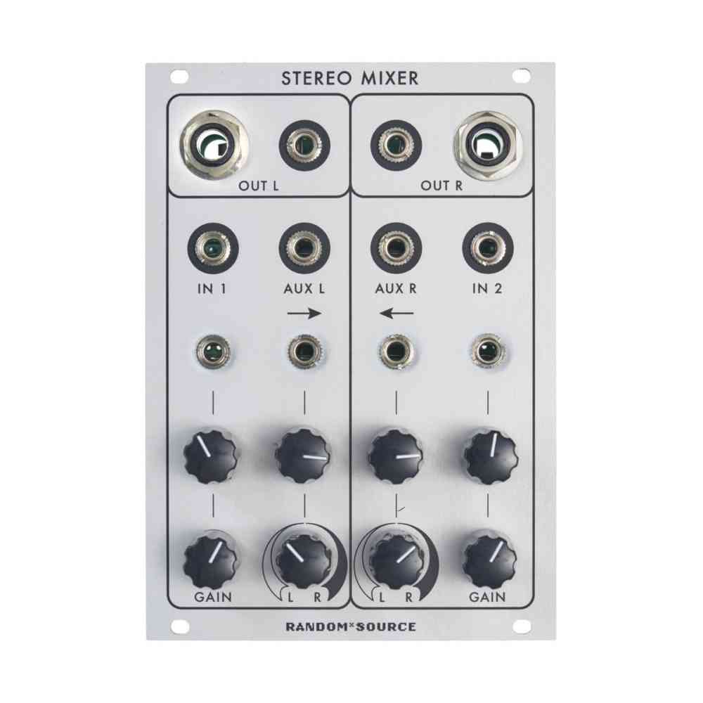 Random Source/Serge Stereo Mixer Eurorack Module
