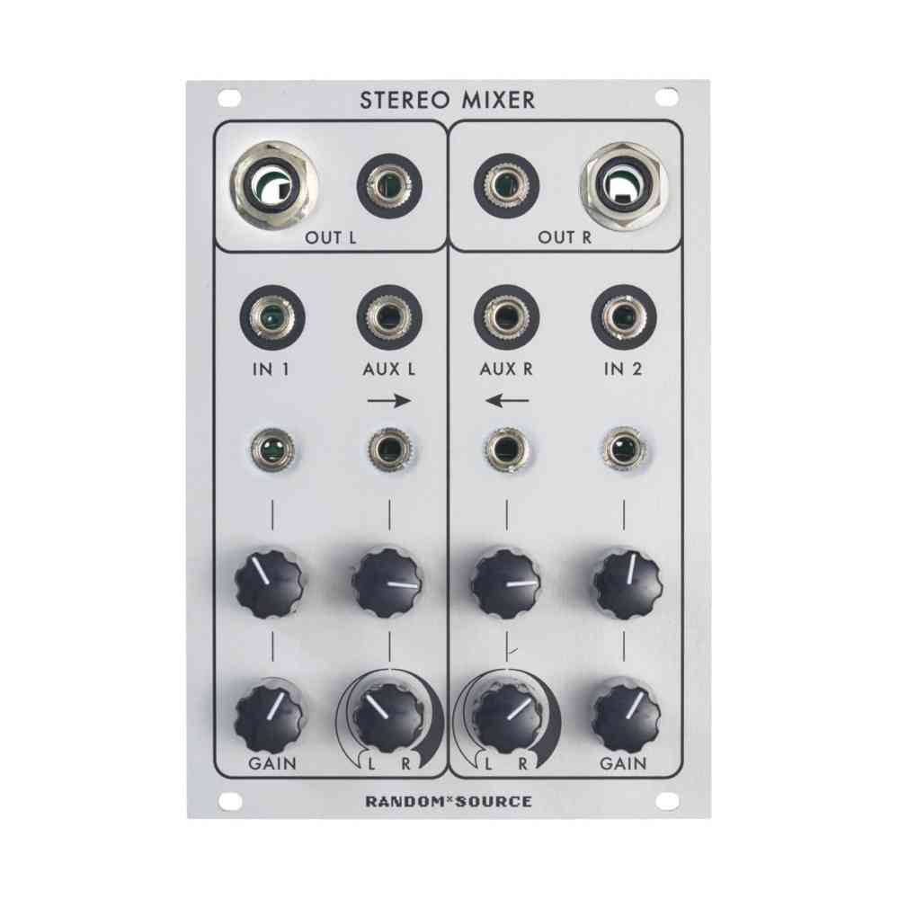 Serge/Random Source Stereo Mixer Eurorack Module (SM)