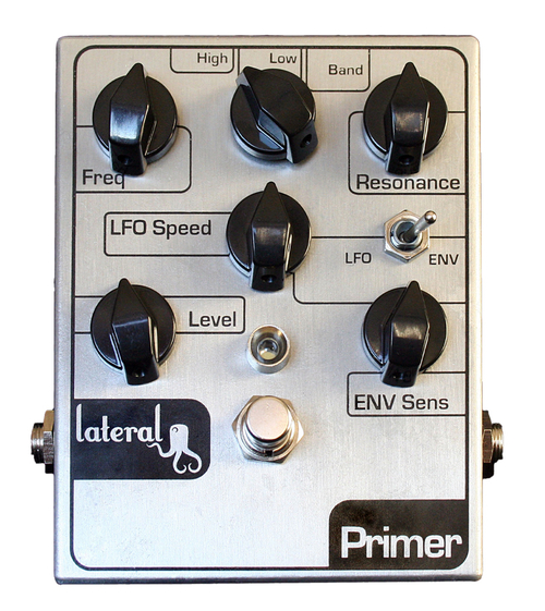 Lateral Sound Primer Filter/Wah Effect Pedal