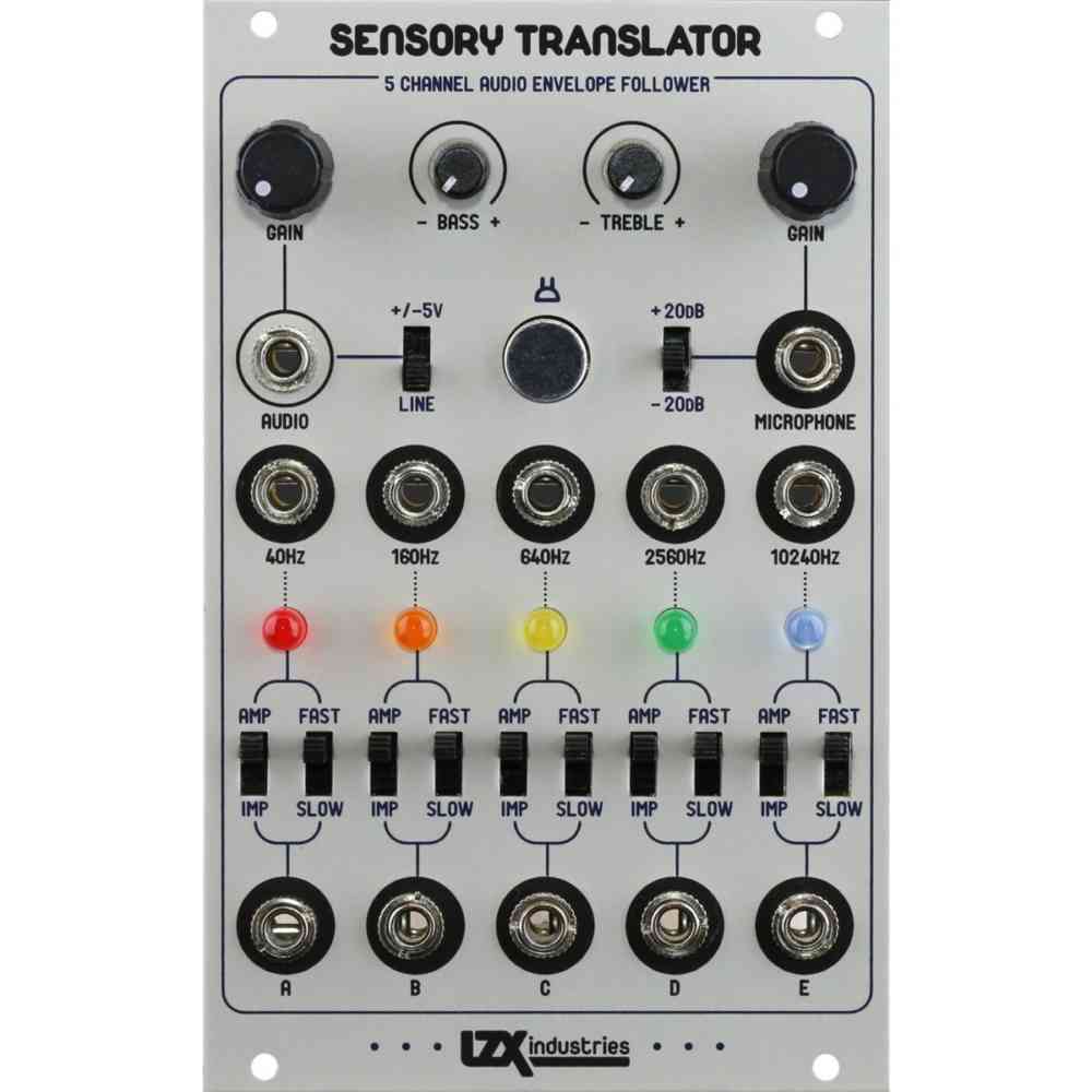 LZX Industries Sensory Translator Eurorack Audio To Video Interface Module