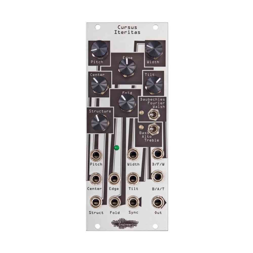 Noise Engineering Cursus Iteritas Eurorack Wavetable Oscillator Module (Silver)