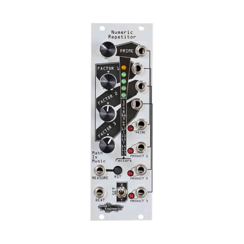 Noise Engineering Numeric Repetitor Eurorack Gate Sequencer Module (Silver)