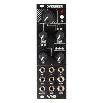 WMD Overseer Eurorack Stereo Filter Module (Black)