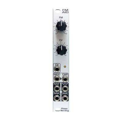 Happy Nerding FM Aid Eurorack Frequency Modulation Module (Silver)