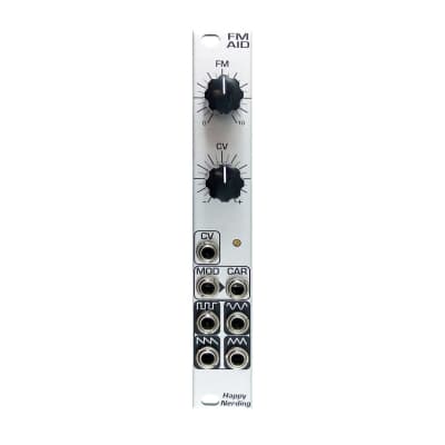 Happy Nerding FM Aid Eurorack Frequency Modulation Module (Silver)