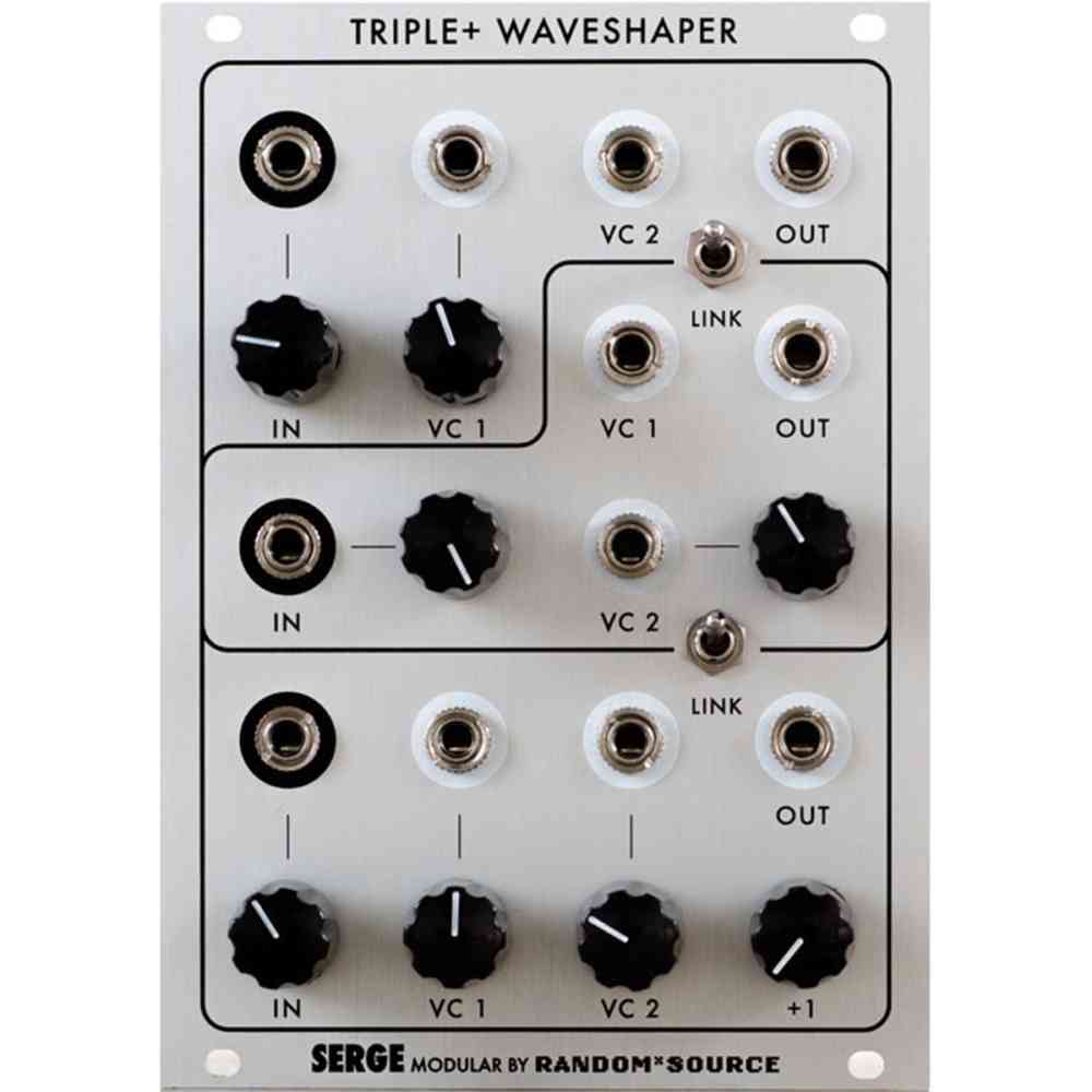 Serge/Random Source Triple Waveshaper Eurorack Module (TWS+)