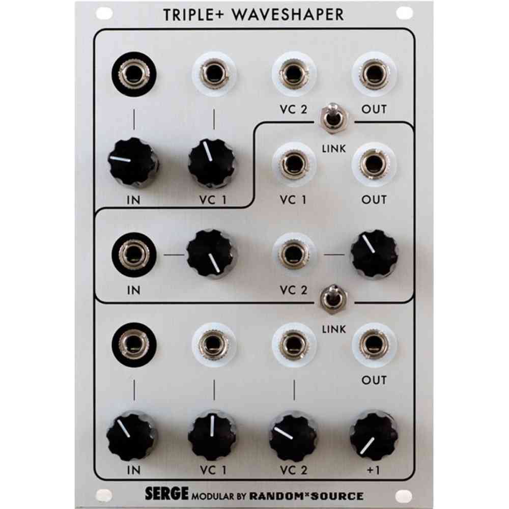 Random Source/Serge Triple Waveshaper Eurorack Module (TWS+)