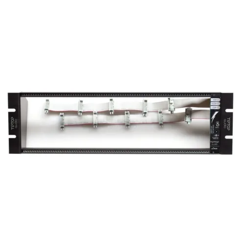 Tiptop Audio Happy Ending UK 19″ Rack Eurorack Case and Power Kit (Black)