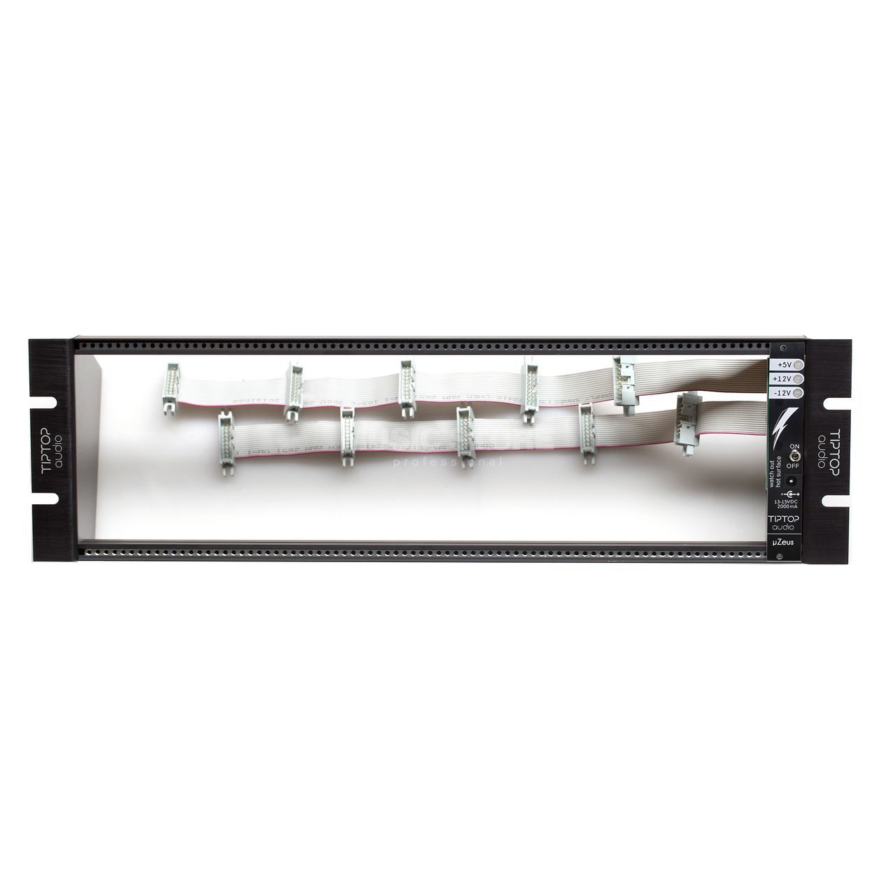 Tiptop Audio Happy Ending UK 19" Rack Eurorack Case and Power Kit