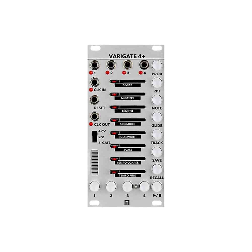 Malekko Varigate 4+ Eurorack Sequencer Module (Silver)