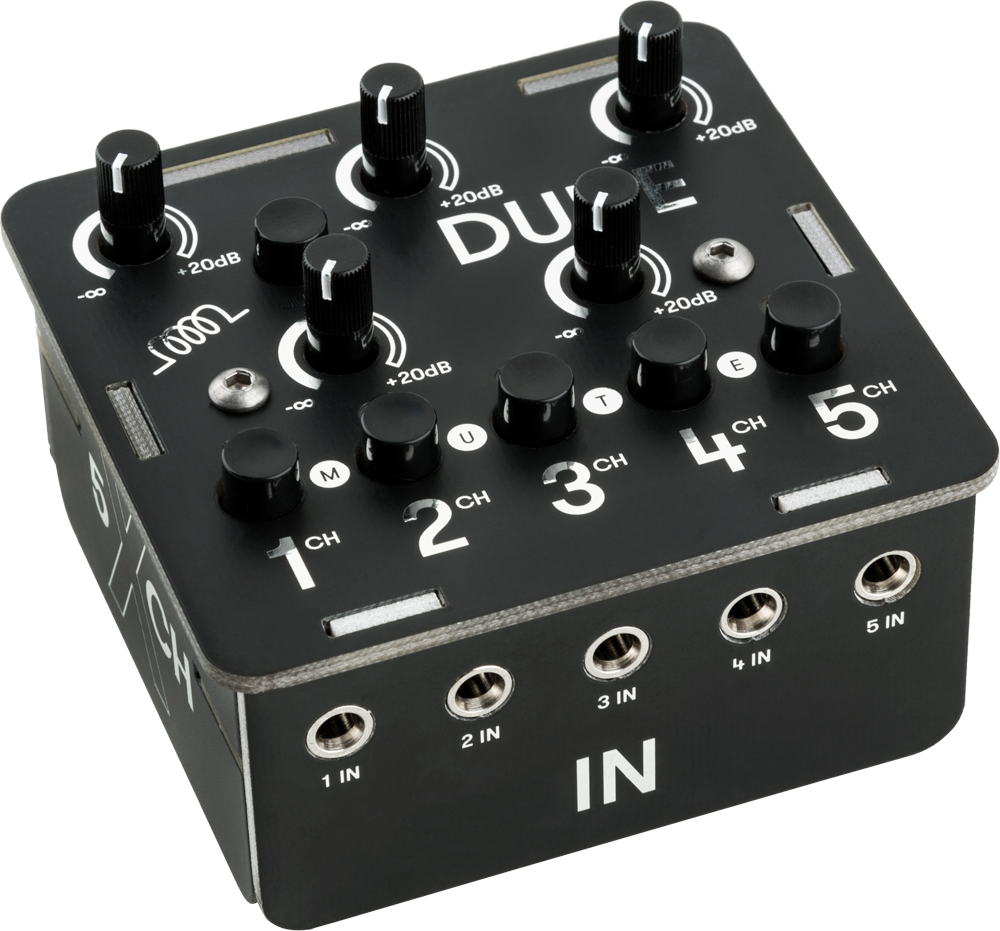 Bastl Instruments Dude v2 Portable 5 Channel Mixer