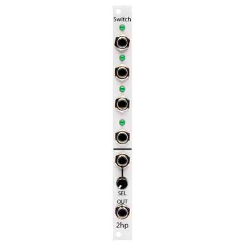 2hp Switch Eurorack Module (Silver)
