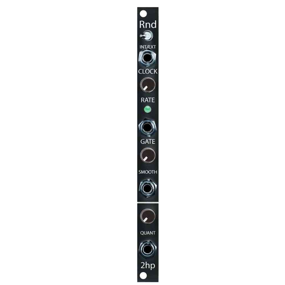 2hp Rnd V2 Eurorack Random Voltage Generator Module (Black)