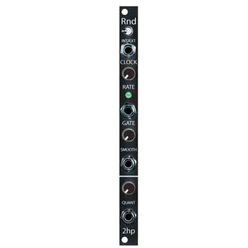 2hp Rnd V2 Eurorack Random Voltage Generator Module (Black)