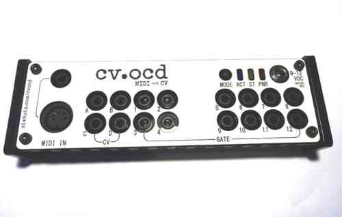 Sixty Four Pixels CV.OCD Midi to CV Converter Box + PSU (White)
