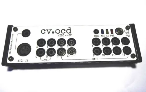 Sixty Four Pixels CV.OCD Midi to CV Converter Box + PSU (White)