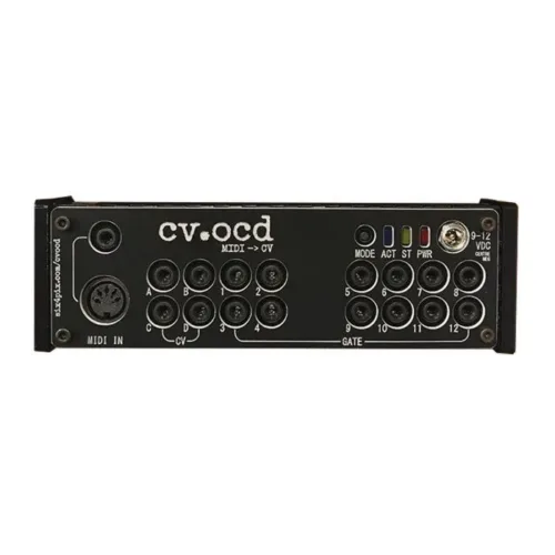 Sixty Four Pixels CV.OCD Midi to CV Converter Box + PSU (Black)