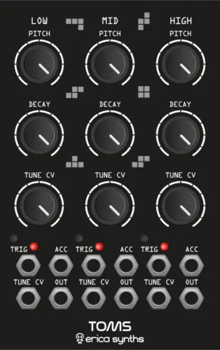 Erica Synths Toms Eurorack Drum Module