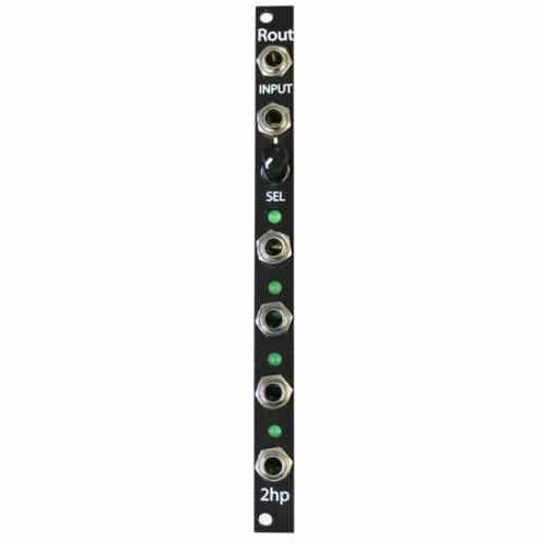 2hp Rout Eurorack Switch Module (Black)