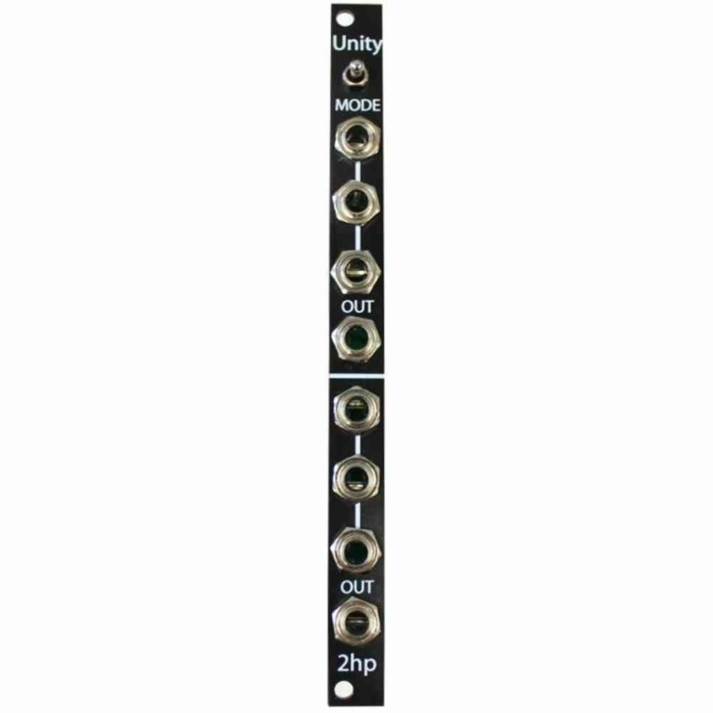 2hp Unity Eurorack Mixer Module (Black)