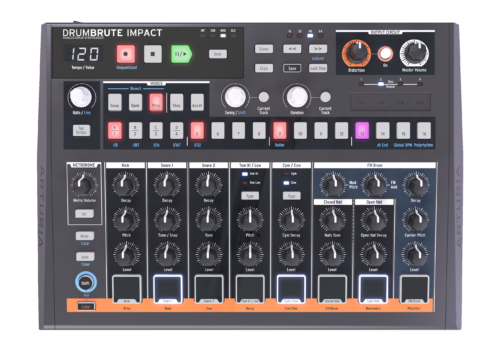 Arturia DrumBrute Impact Analog Drum Machine