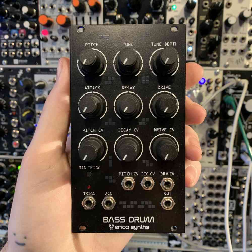 Erica Synths Bass Drum Eurorack Module v1 (Ex Demo)