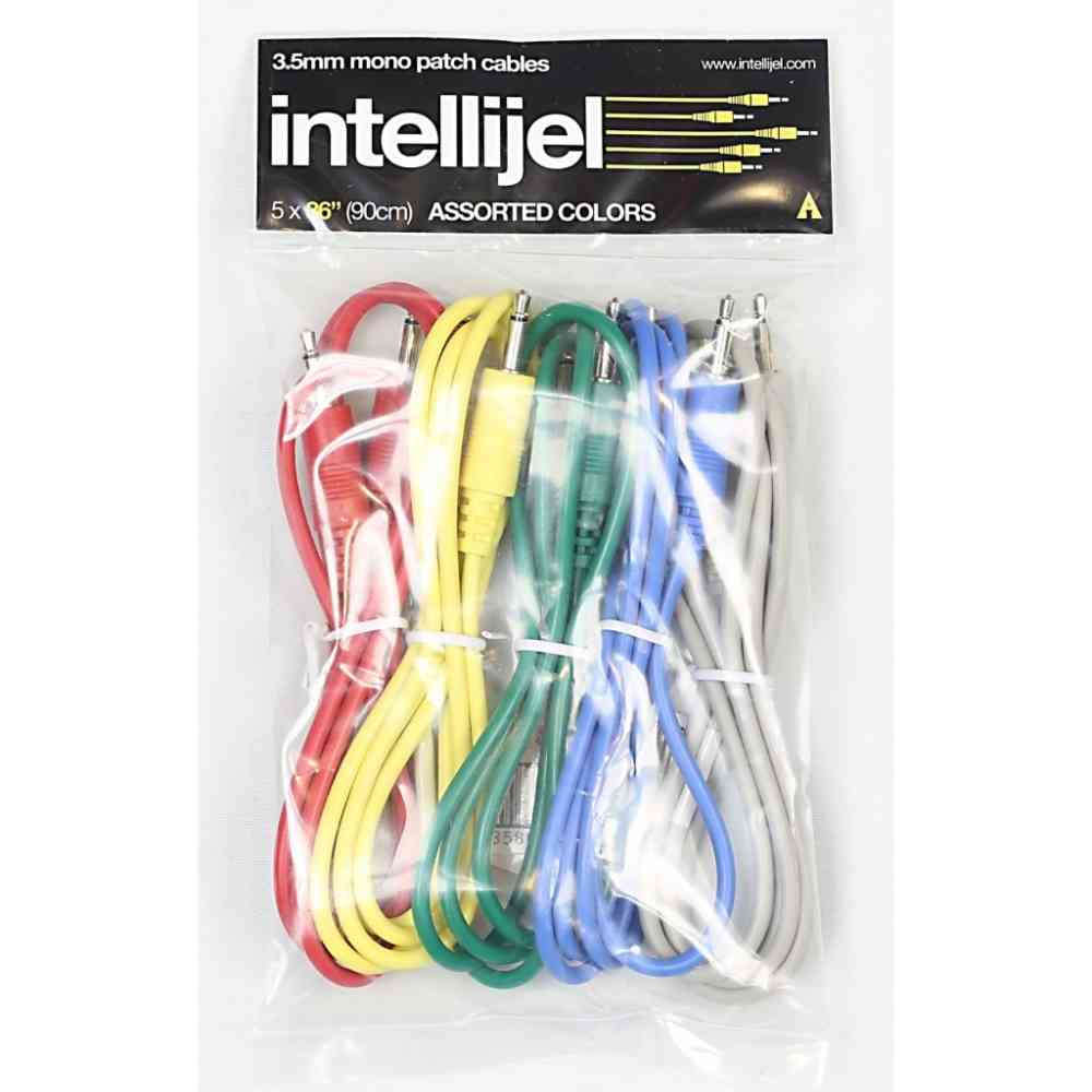 Intellijel Eurorack Patch Cables (90cm – 5 Pack)