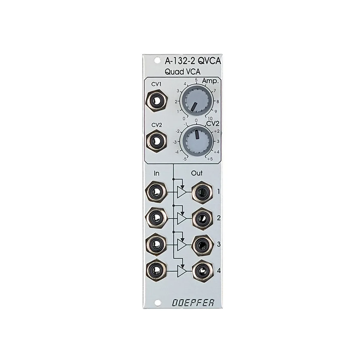 Doepfer A-132-2 Eurorack Quad VCA Module - Elevator Sound
