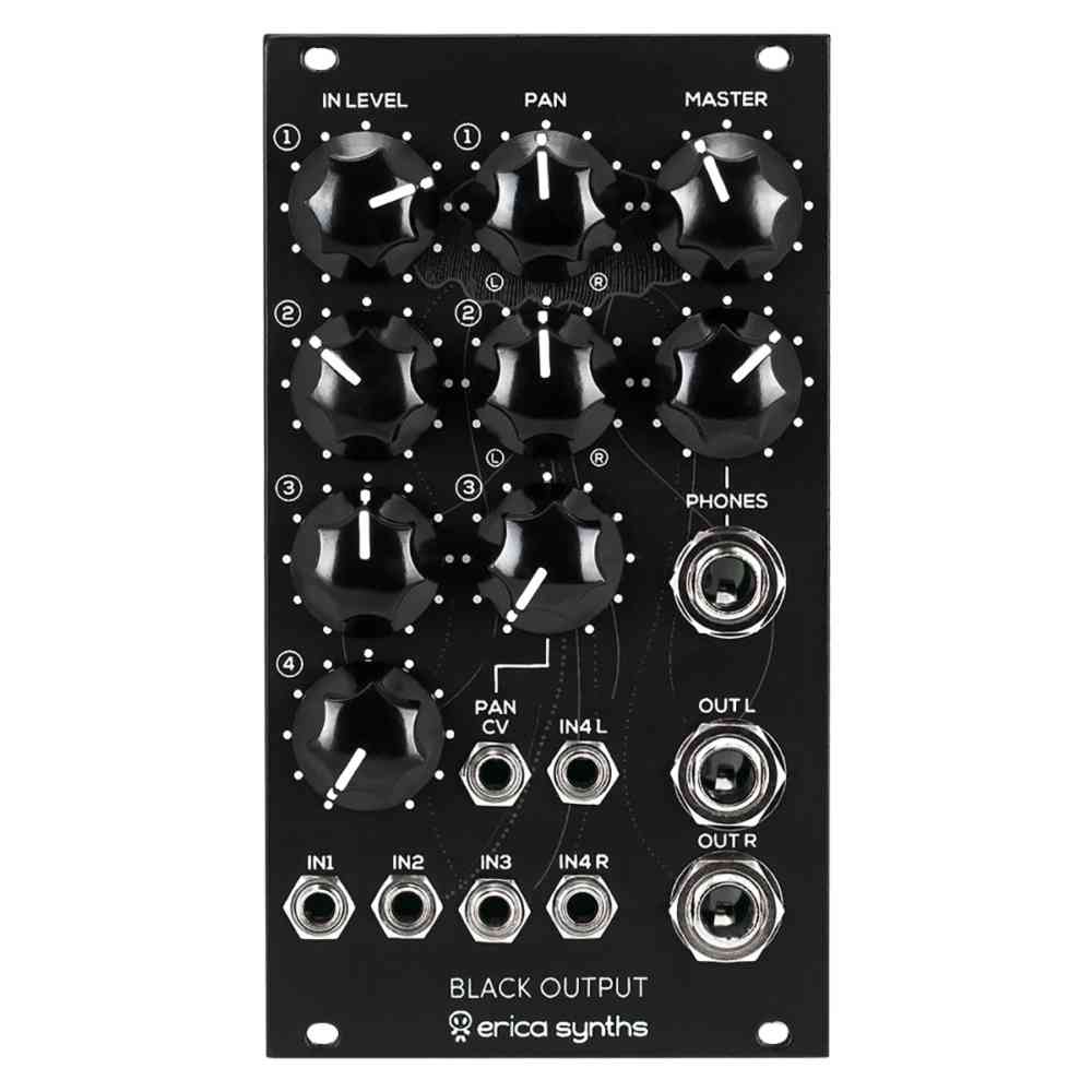 Erica Synths Black Audio Output V2 Eurorack Module