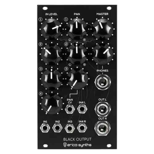 Erica Synths Black Audio Output V2 Eurorack Module