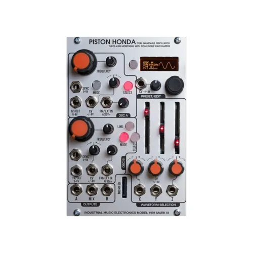 Industrial Music Electronics Piston Honda MkIII Eurorack Wavetable Oscillator Module