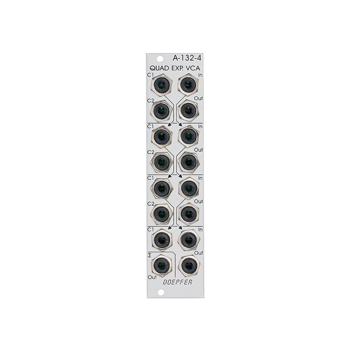 Doepfer A-132-4 Eurorack Quad VCA Module - Elevator Sound