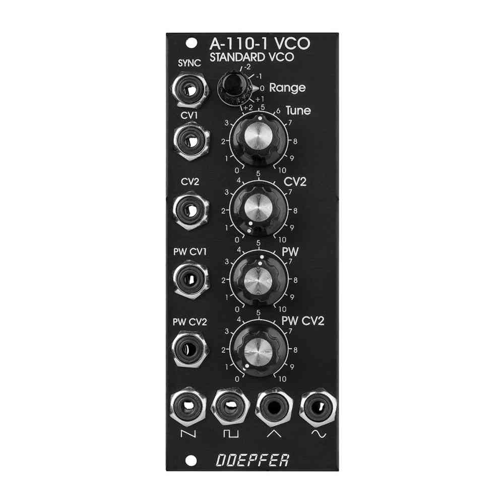 Doepfer A-110-1V Eurorack VCO Module (Vintage Black)