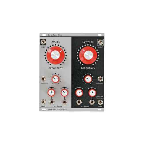 Verbos Electronics Dual Four Pole Eurorack Filter Module