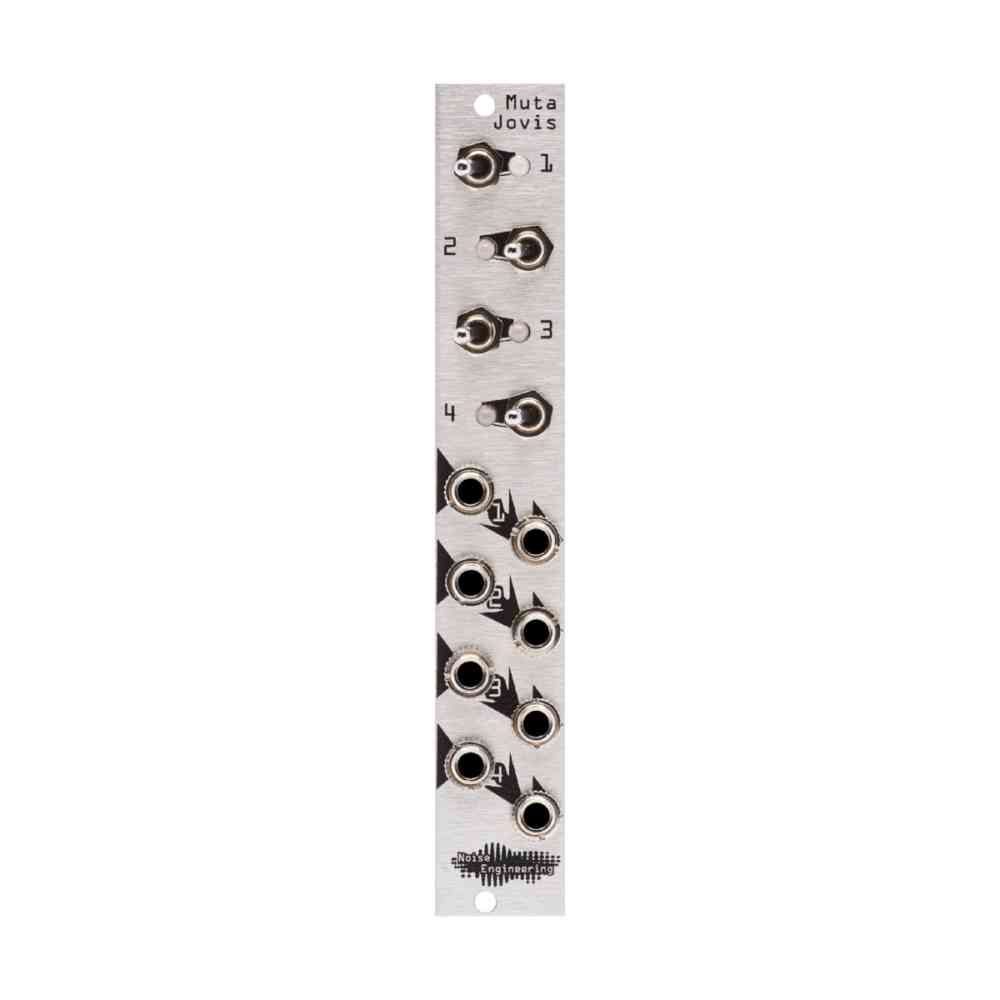 Noise Engineering Muta Jovis Eurorack Quad Mute Module (Silver)